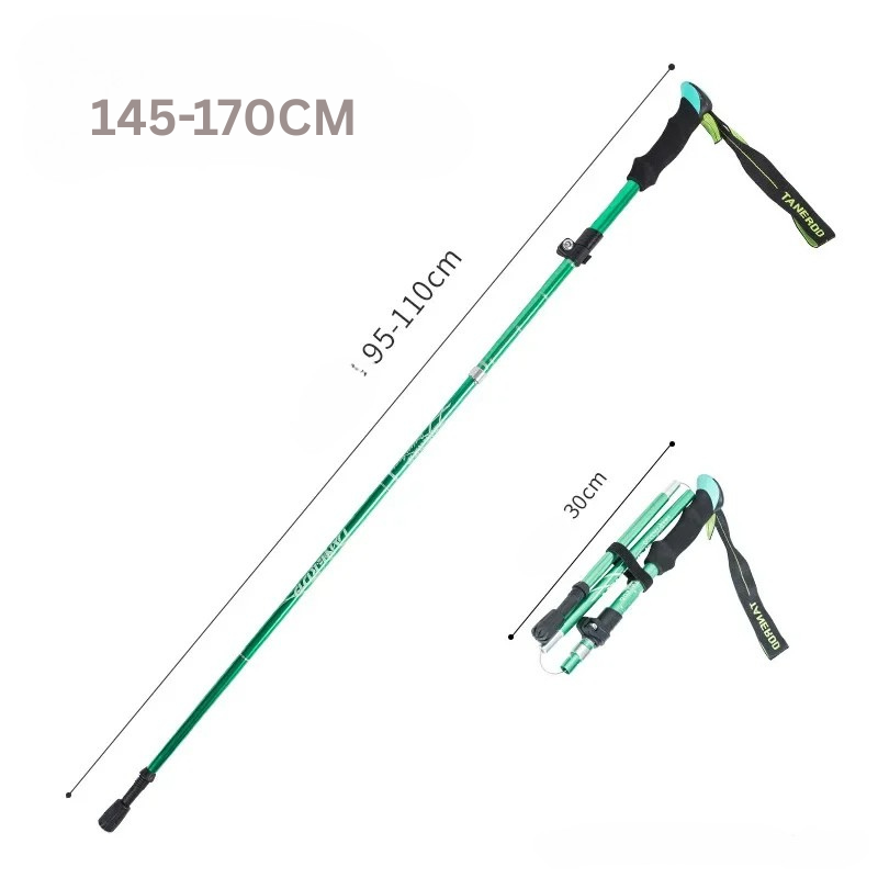 Opvouwbare Telescopische Wandelstok voor Outdoor en Senioren