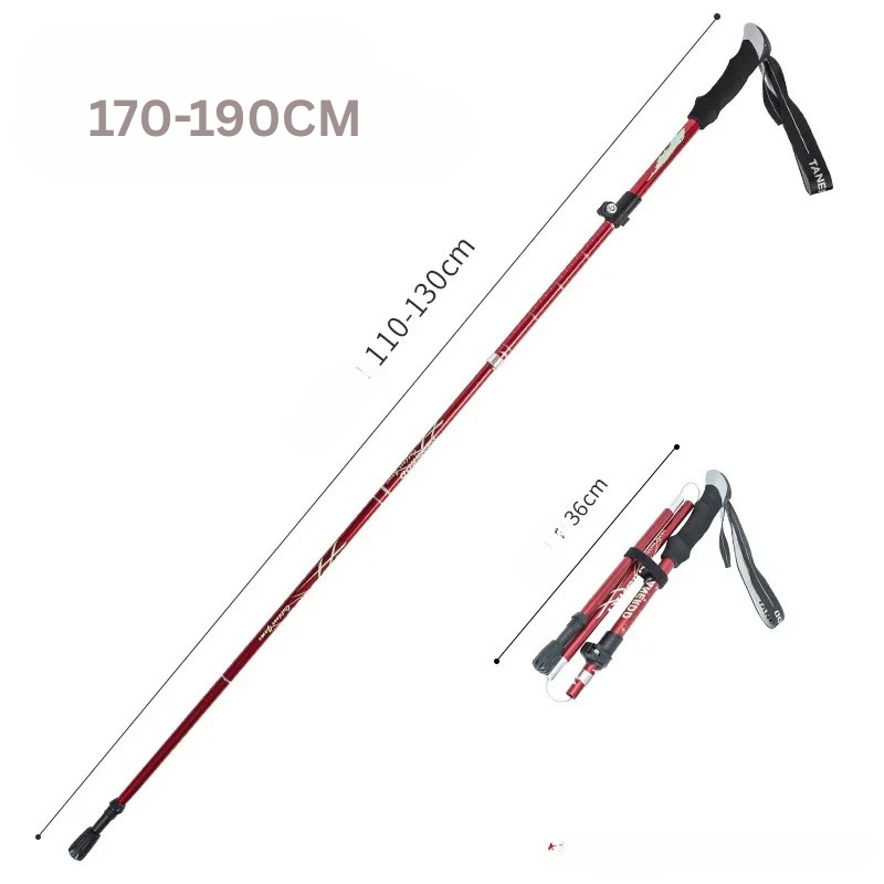 Opvouwbare Telescopische Wandelstok voor Outdoor en Senioren