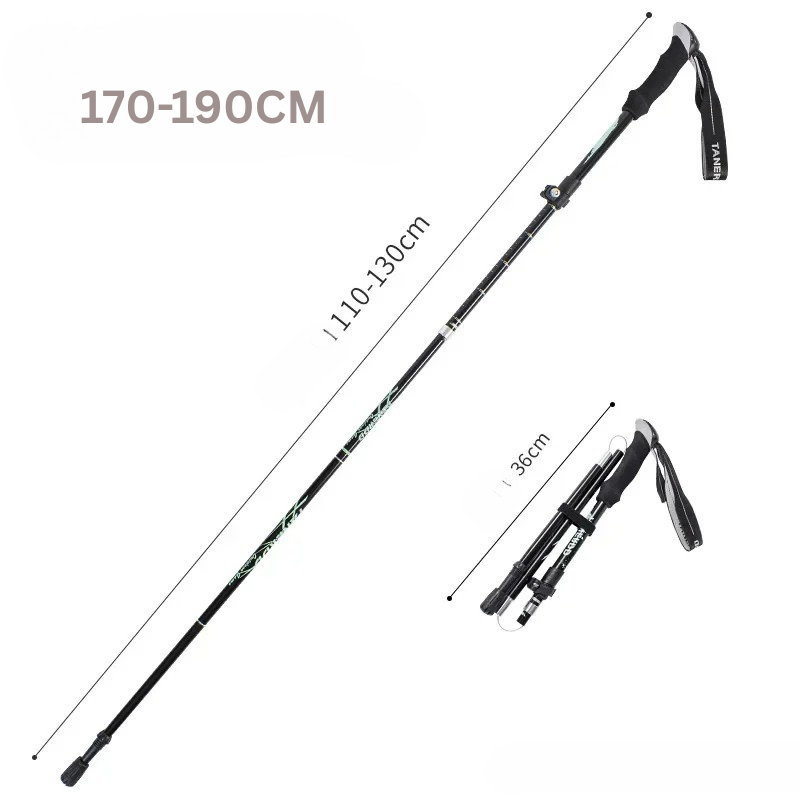 Opvouwbare Telescopische Wandelstok voor Outdoor en Senioren