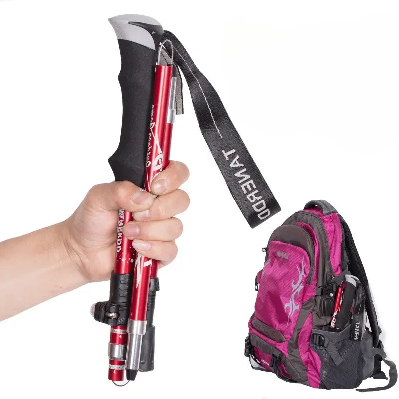 Opvouwbare Telescopische Wandelstok voor Outdoor en Senioren