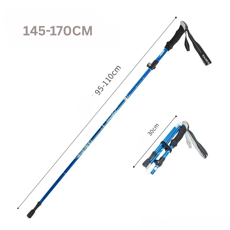 Opvouwbare Telescopische Wandelstok voor Outdoor en Senioren