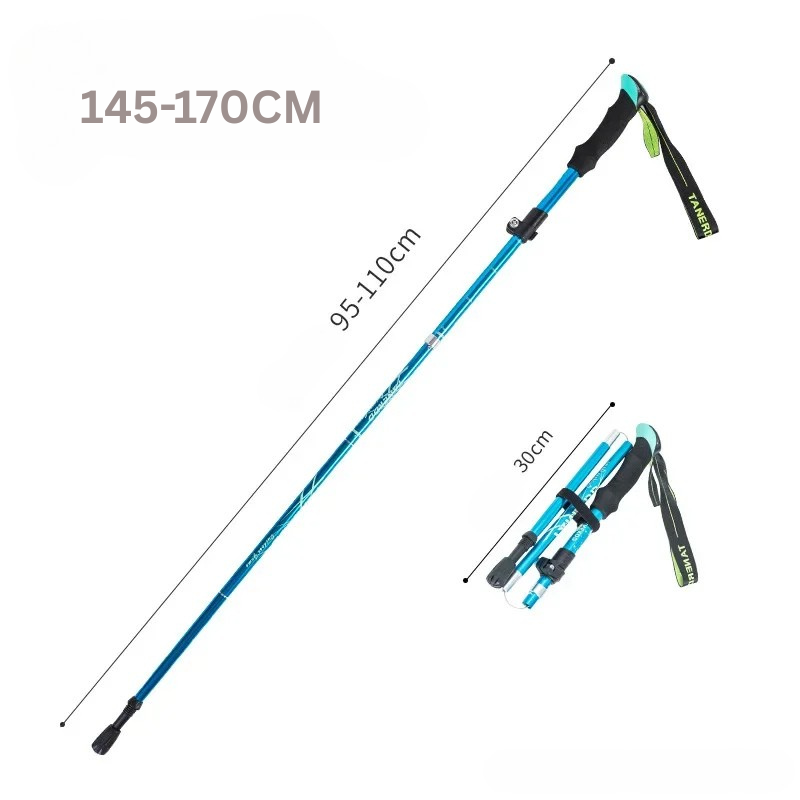 Opvouwbare Telescopische Wandelstok voor Outdoor en Senioren