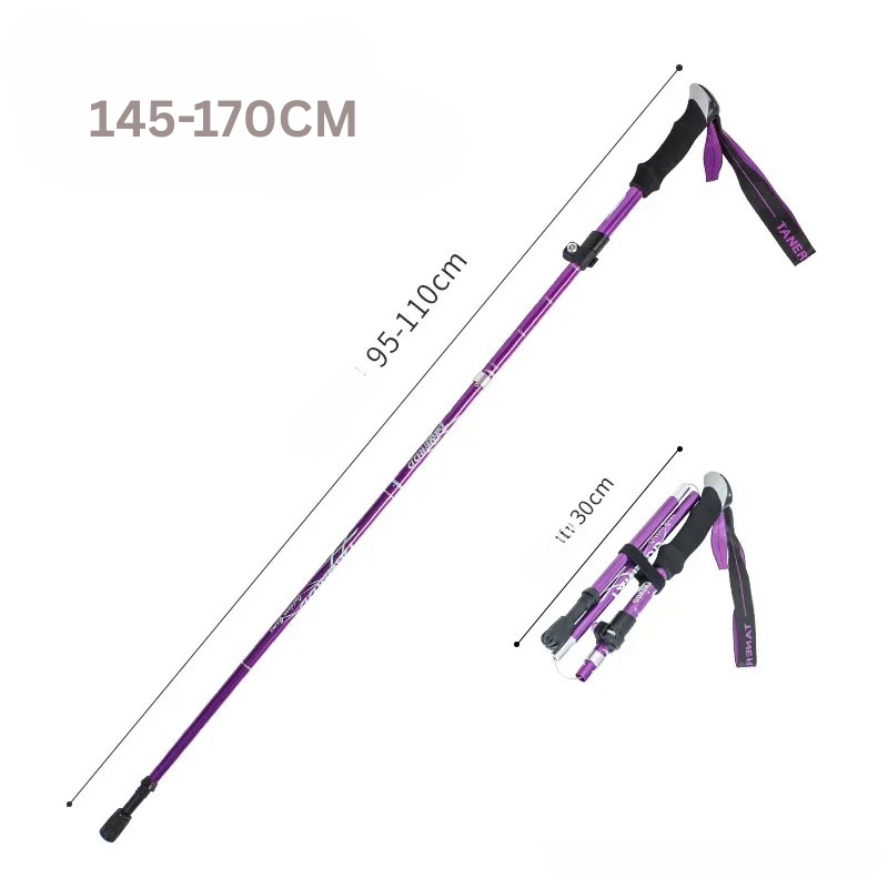 Opvouwbare Telescopische Wandelstok voor Outdoor en Senioren