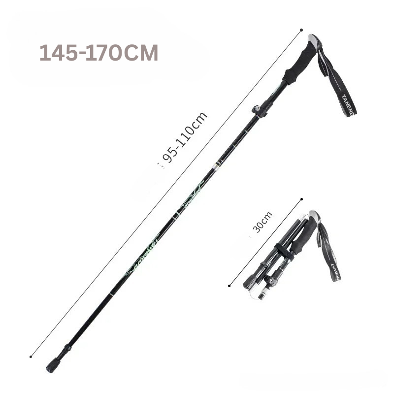 Opvouwbare Telescopische Wandelstok voor Outdoor en Senioren