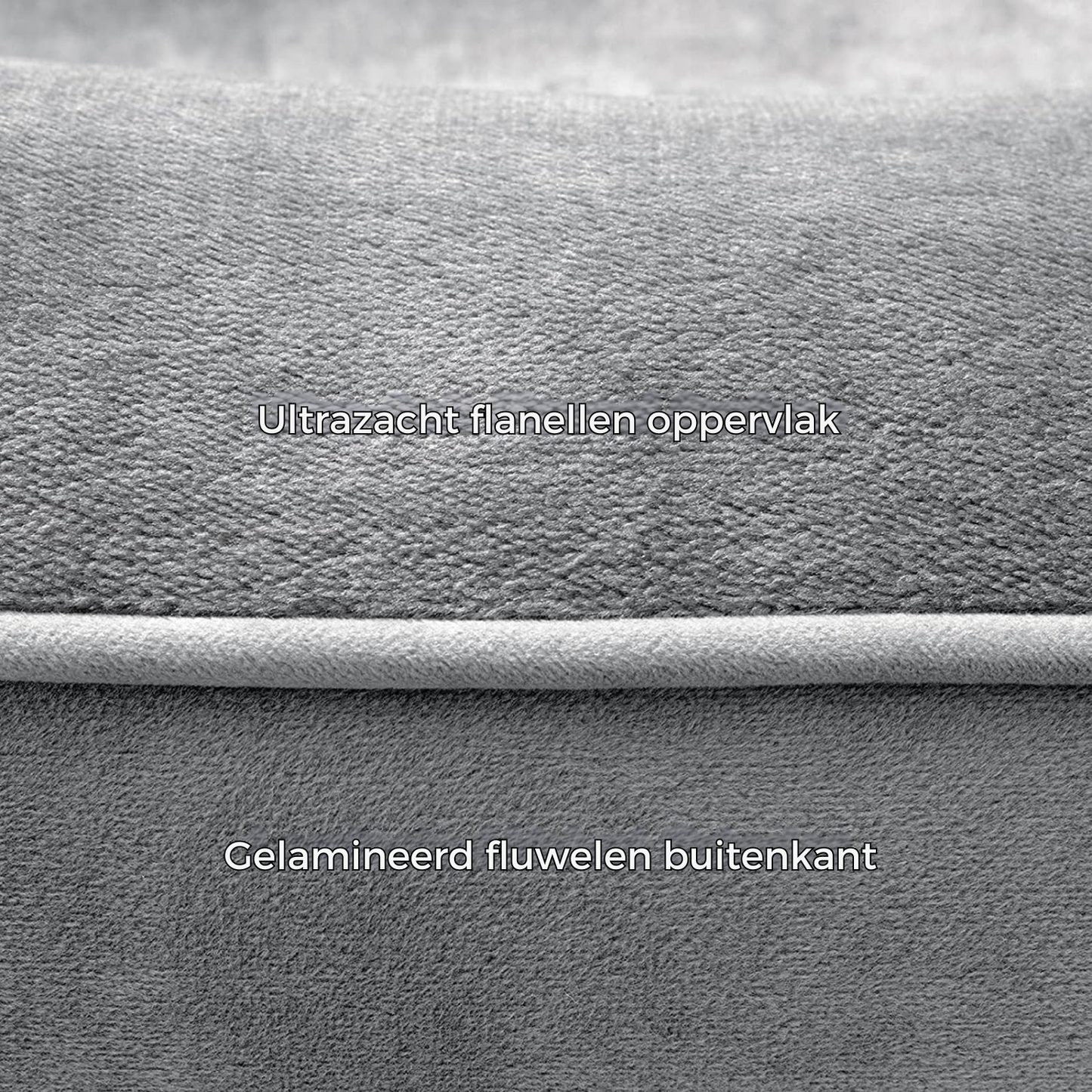 Orthopedisch Hondenbed Traagschuim Pluche Comfort