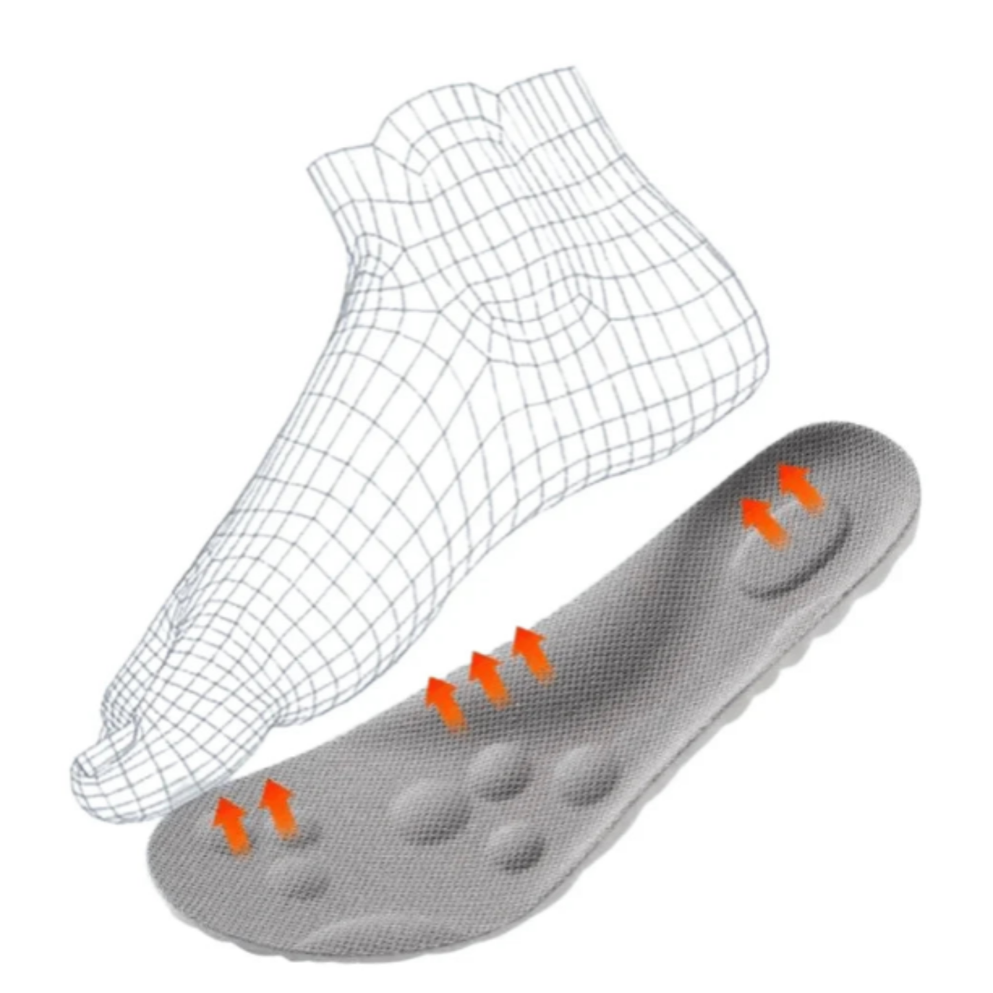 Orthopedische 4D Comfort Inlegzolen