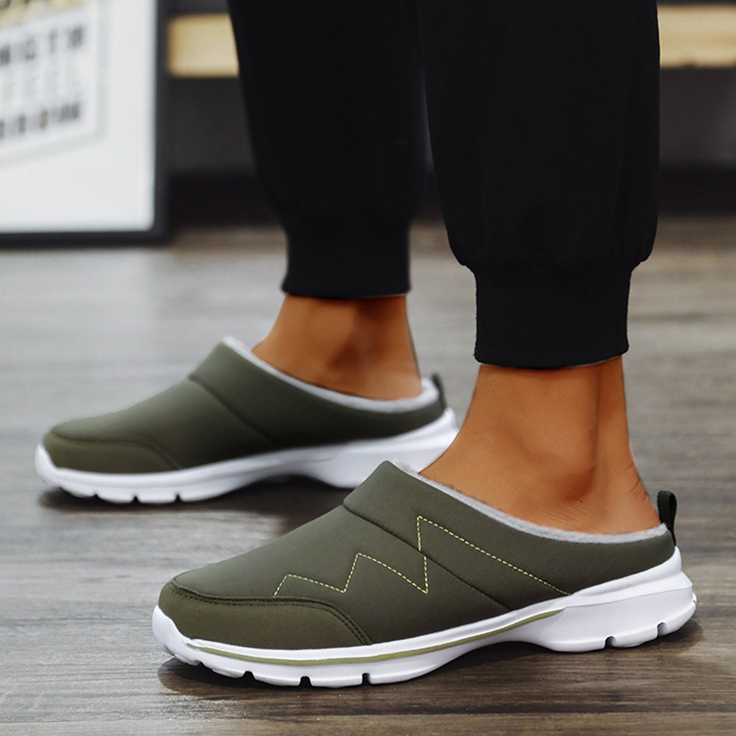 Orthopedische Herenslippers met Comfort Voetbed