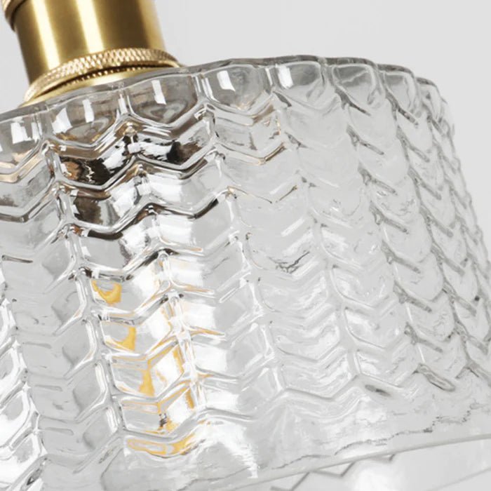 Ottilia Elegantie Vintage Glazen Hanglamp - Chic