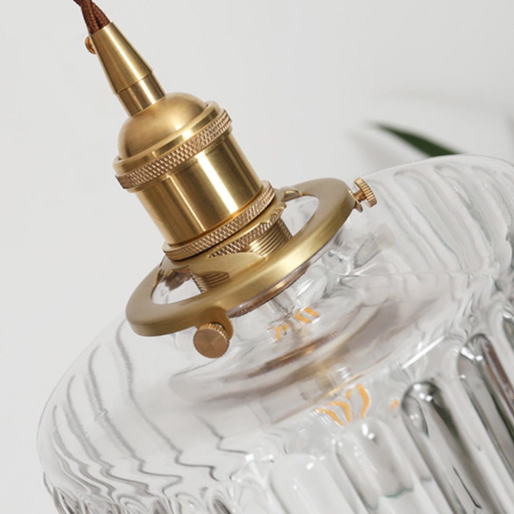 Ottilia Elegantie Vintage Glazen Hanglamp - Chic
