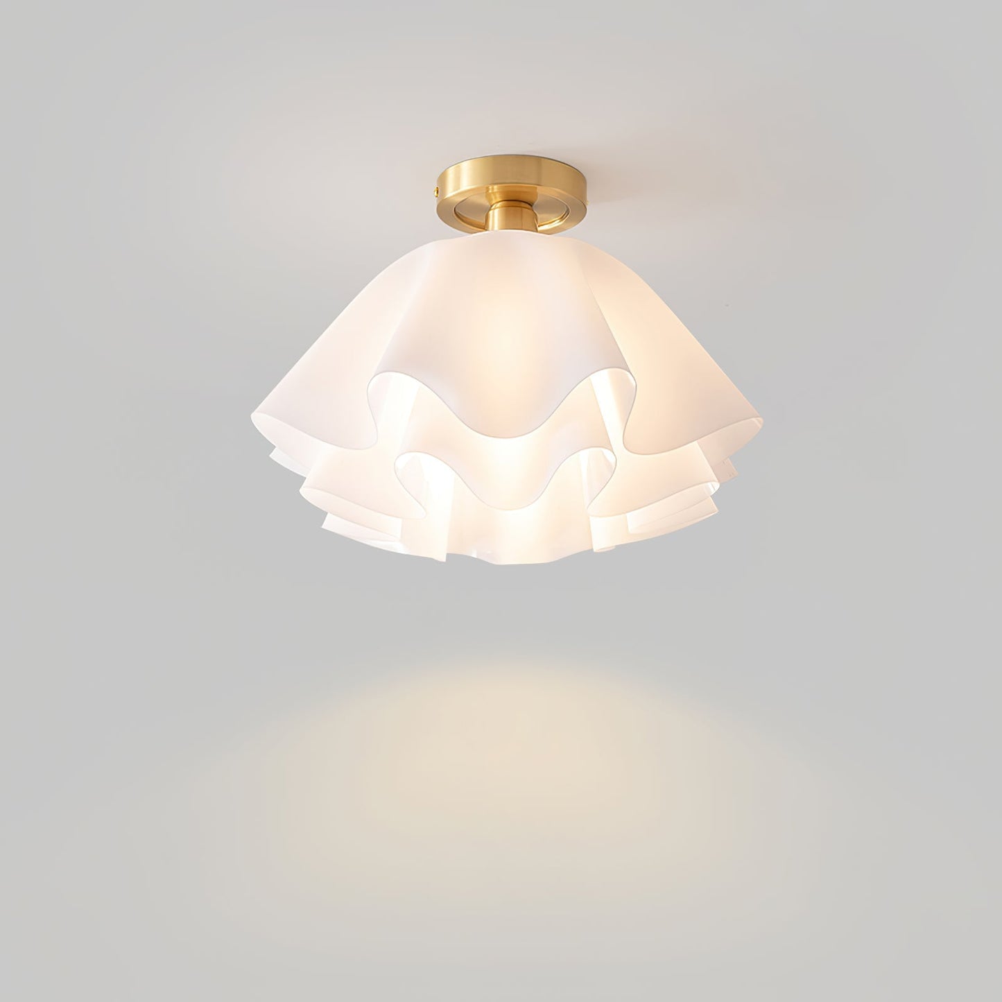 Paula Plafondlamp - Hoogwaardig Koper LED Verlichting