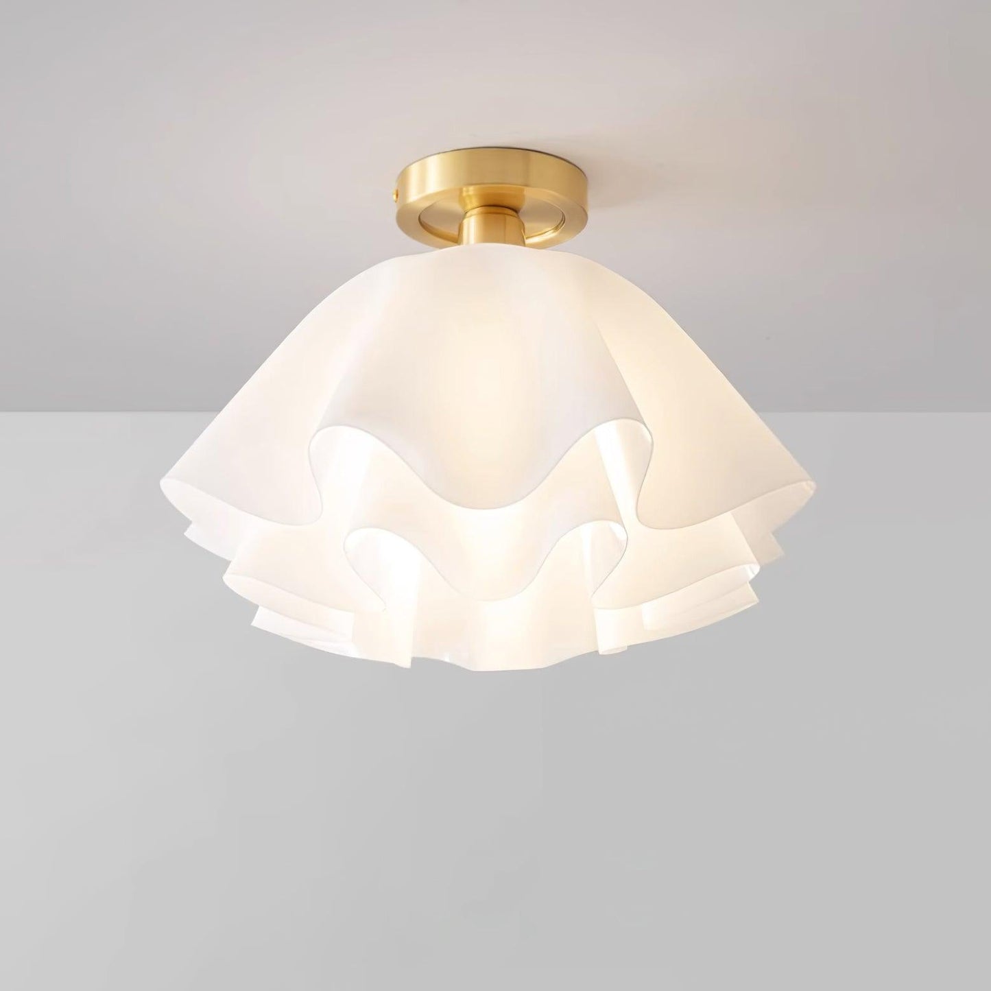 Paula Plafondlamp - Hoogwaardig Koper LED Verlichting
