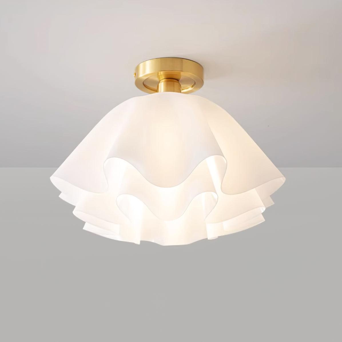 Paula Plafondlamp - Hoogwaardig Koper LED Verlichting