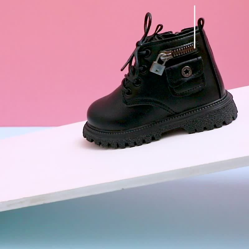 Peuter Meisjes Ronde Teen Anti-Slip Laarzen