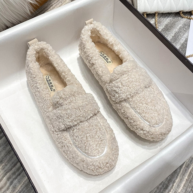 Pluche Damespantoffels - Warm en Comfortabel