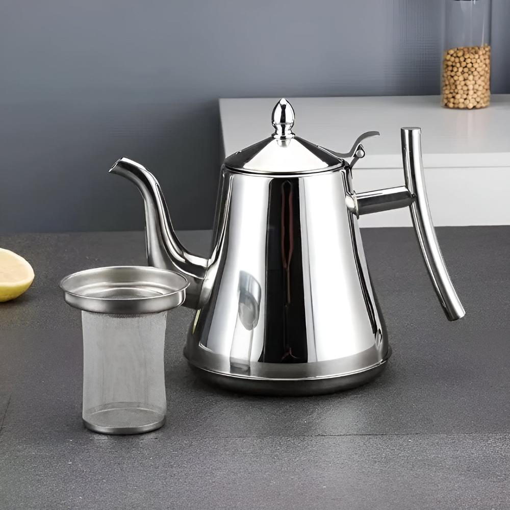 RVS Waterkoker met Filter en Ergonomisch Design