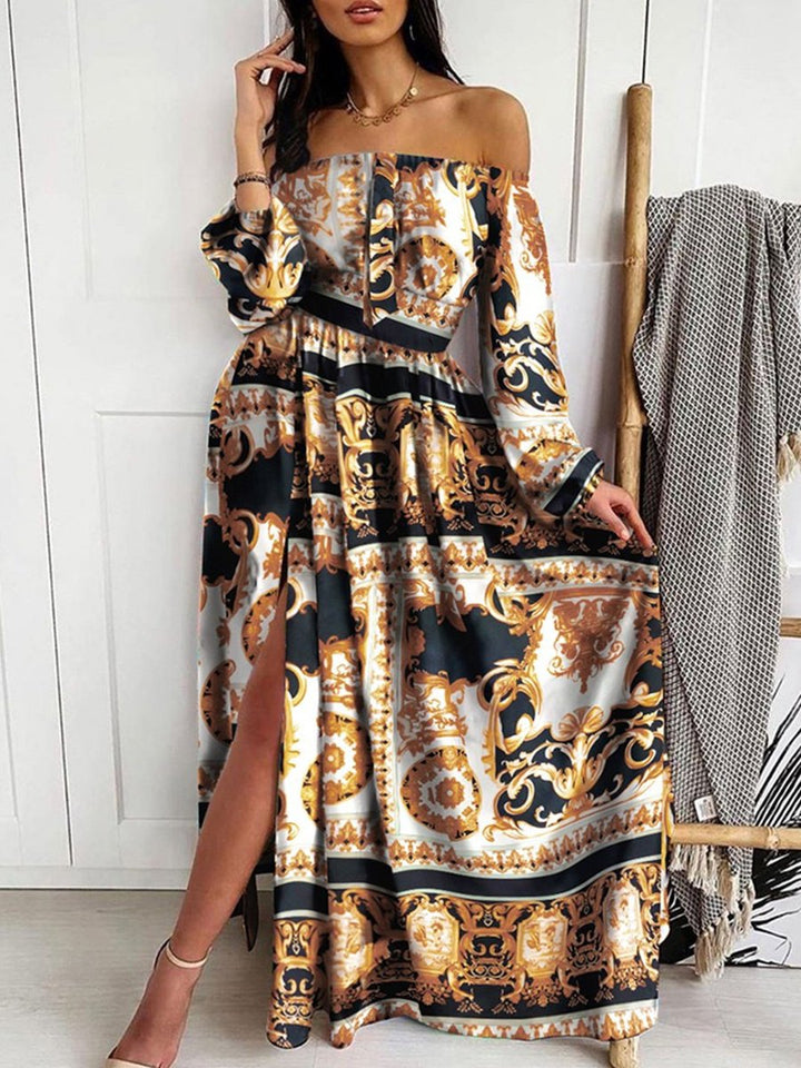 Rebecca Off Shoulder Zomerjurk Elegant Design