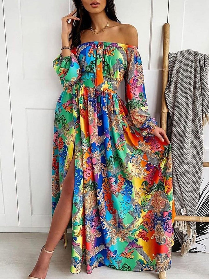 Rebecca Off Shoulder Zomerjurk Elegant Design