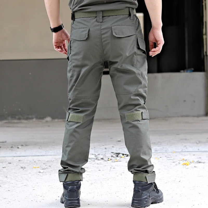 Reflecterende Werkbroek met Veiligheidskniebescherming