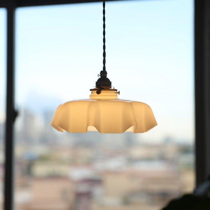 Retro Bloemen Hanglamp - Messing LED Verlichting