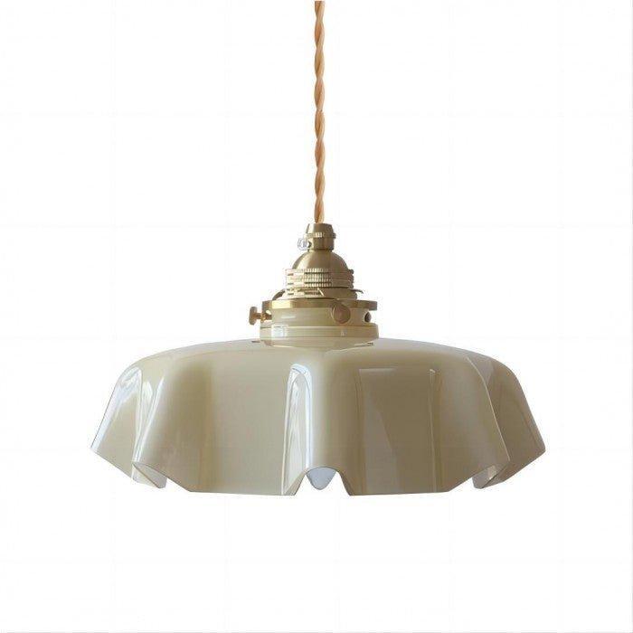 Retro Bloemen Hanglamp - Messing LED Verlichting