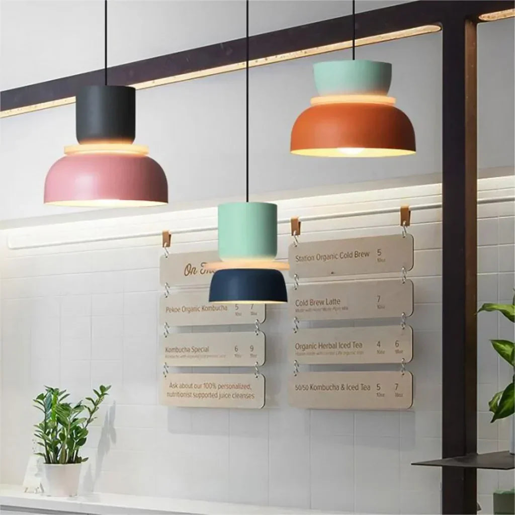 Rina Kleurrijke Hanglamp - Hoogwaardig Metaal