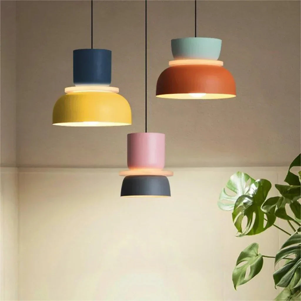 Rina Kleurrijke Hanglamp - Hoogwaardig Metaal