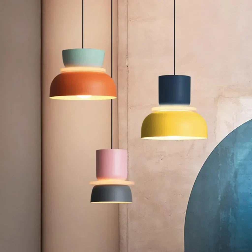Rina Kleurrijke Hanglamp - Hoogwaardig Metaal