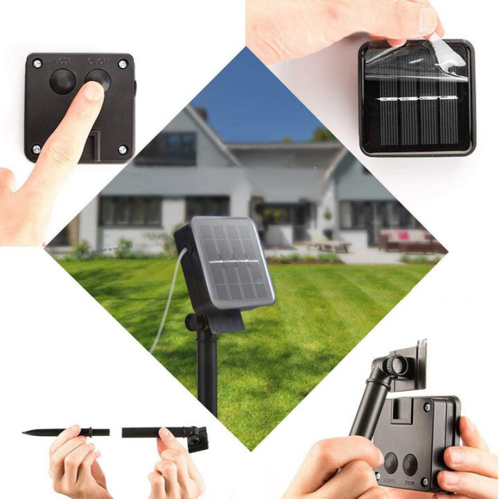Roan Marokkaanse Solar Lichtslinger Waterdicht