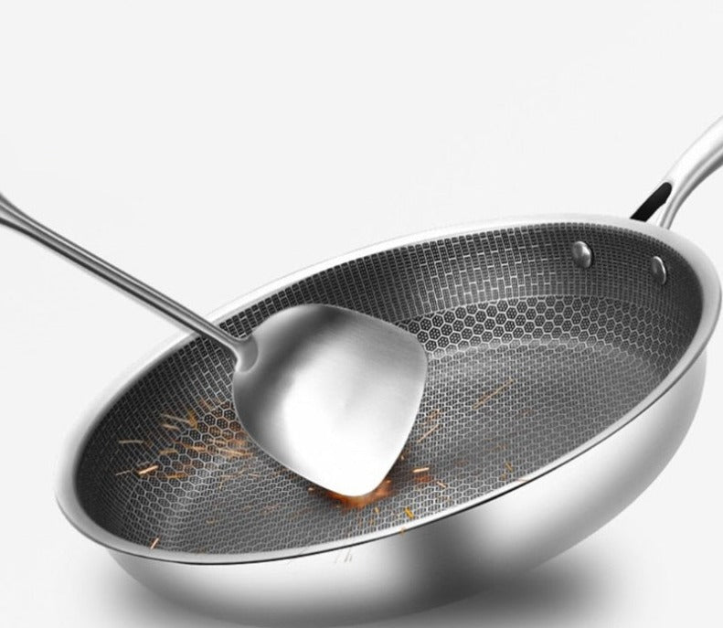 Roestvrijstalen Antiaanbakpan voor de Keuken