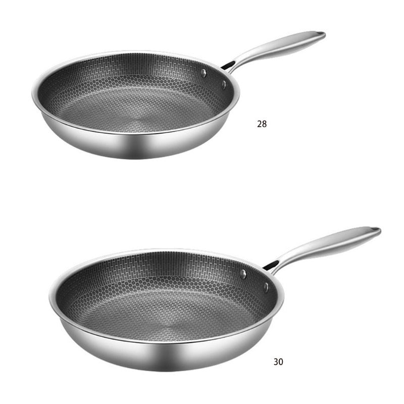 Roestvrijstalen Antiaanbakpan voor de Keuken