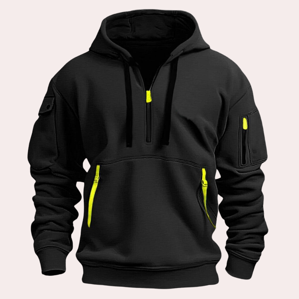 Rolan - Herenhoodie met Slimme Zakken