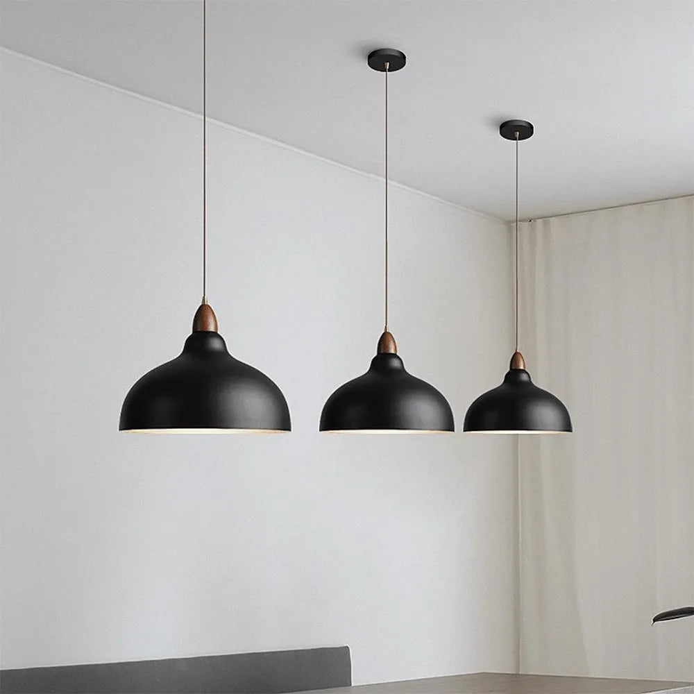 Romane Scandinavische Houten Hanglamp - Verstelbaar