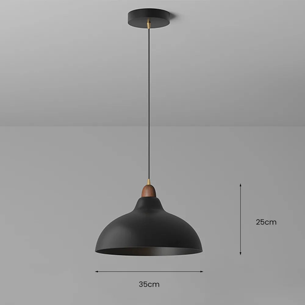 Romane Scandinavische Houten Hanglamp - Verstelbaar