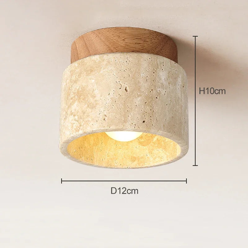 Sara Japanse Lamp - Crème Kleur Plafondlamp Minimalista