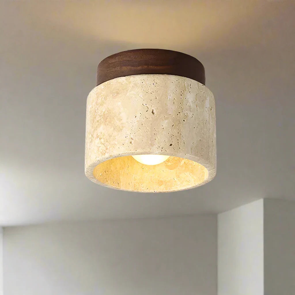 Sara Japanse Lamp - Crème Kleur Plafondlamp Minimalista