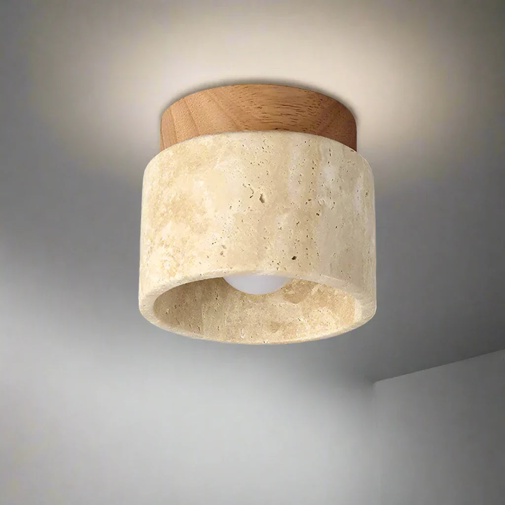 Sara Japanse Lamp - Crème Kleur Plafondlamp Minimalista