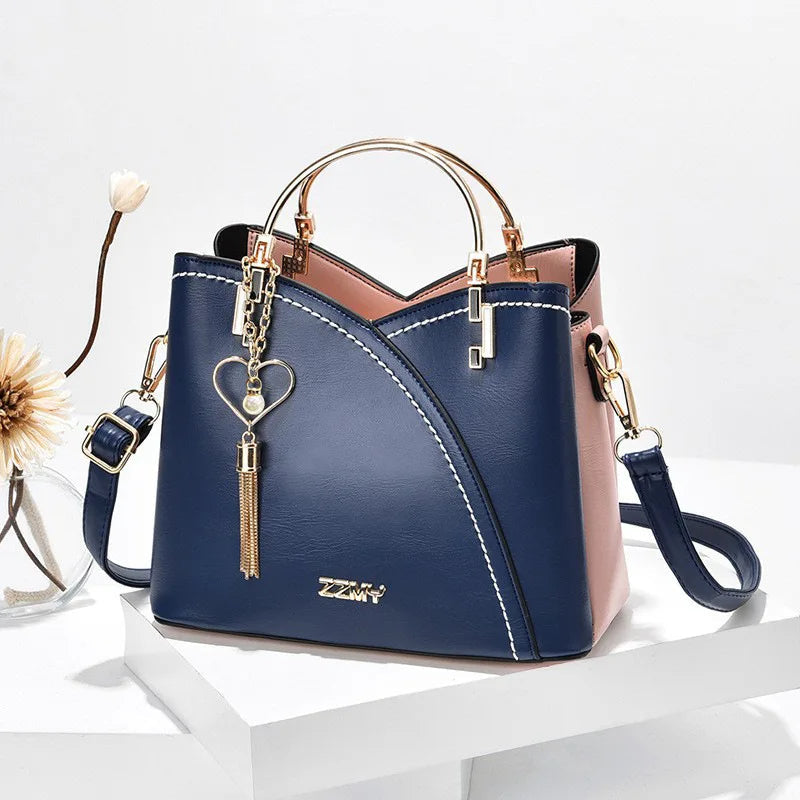 Selene Retro Dameshandtas met Veel Opbergruimte