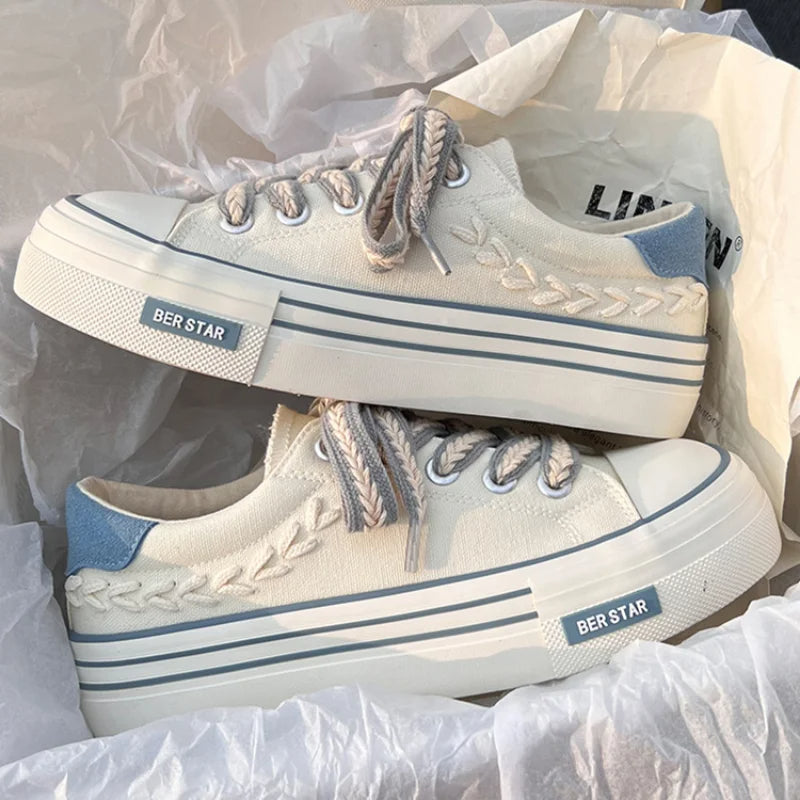 Serenity Platform Sneakers met Verhoogde Zool