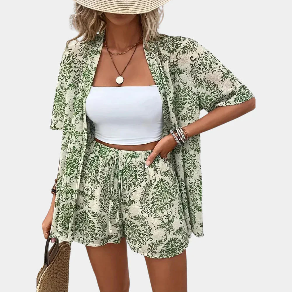 Sienna Zomerset Dames - Blouse en Short