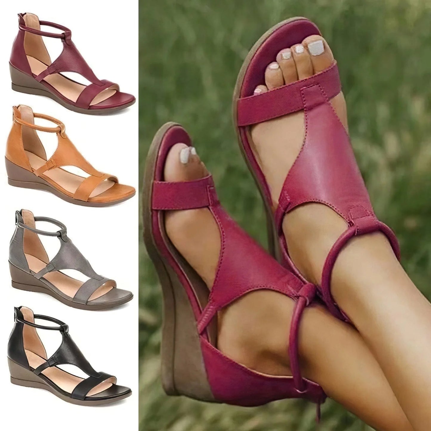 Sith Dames Orthopedische Comfort Sandalen