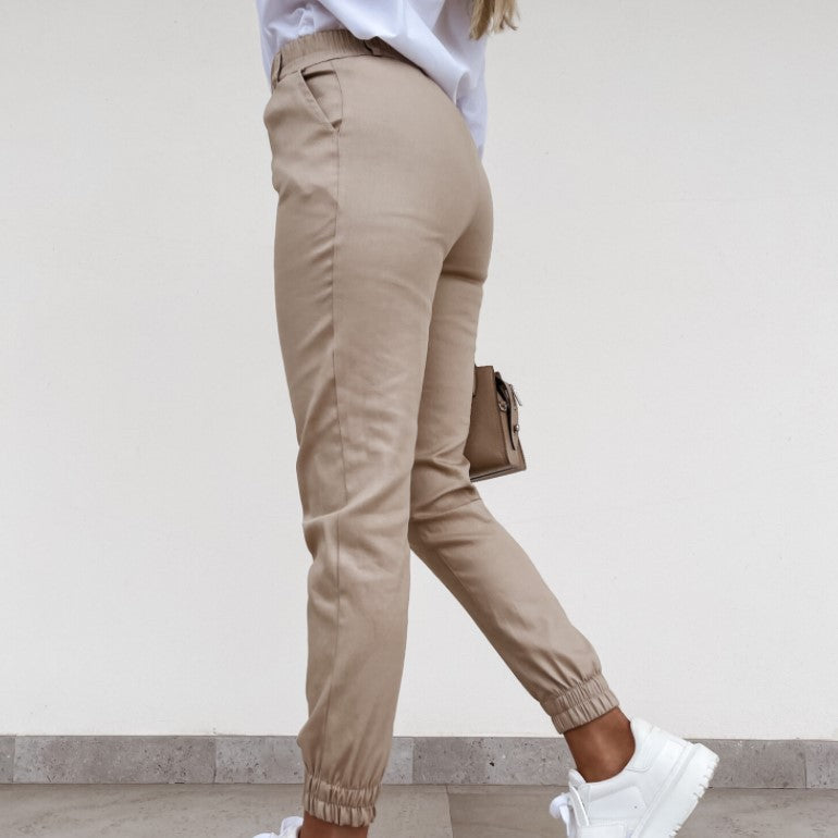 Skinny Stretch Damesbroek - Hoge Taille Elegantie