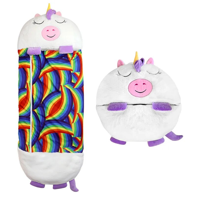 SleepyBuddy Kinder Slaapzak en Knuffel Combo