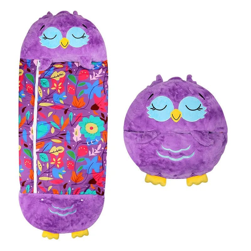 SleepyBuddy Kinder Slaapzak en Knuffel Combo