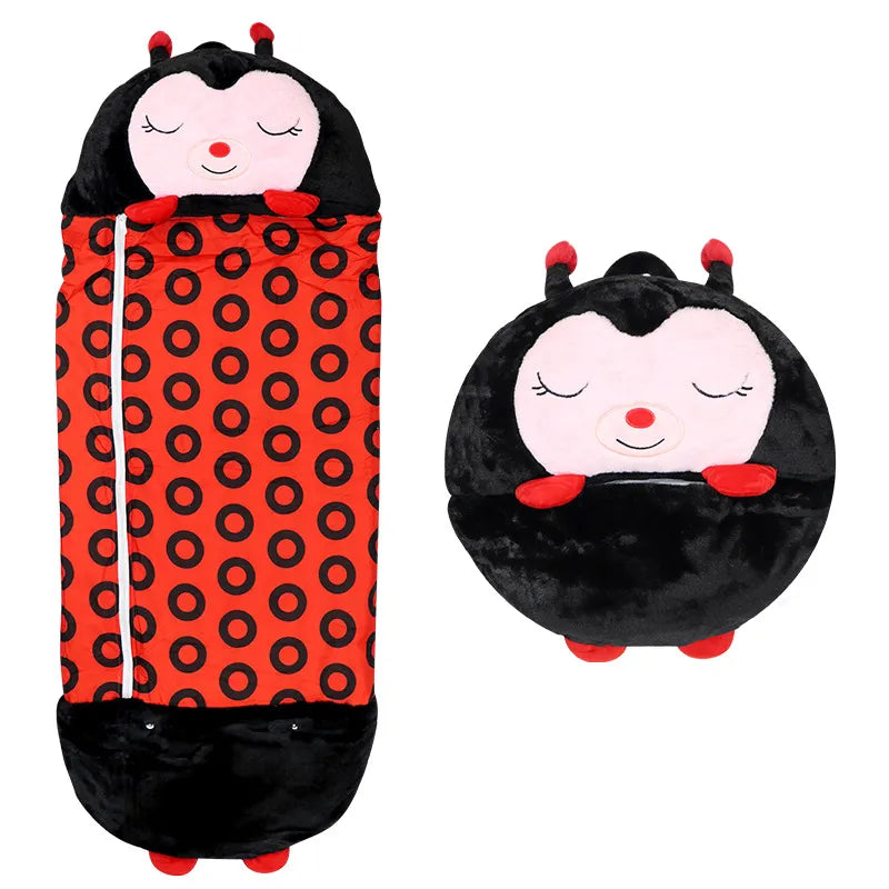 SleepyBuddy Kinder Slaapzak en Knuffel Combo