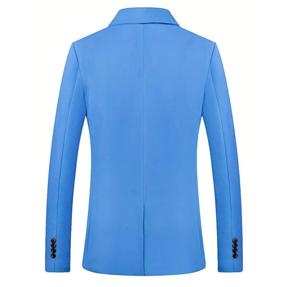 Slim Fit Herenblazer met Klassieke Revers
