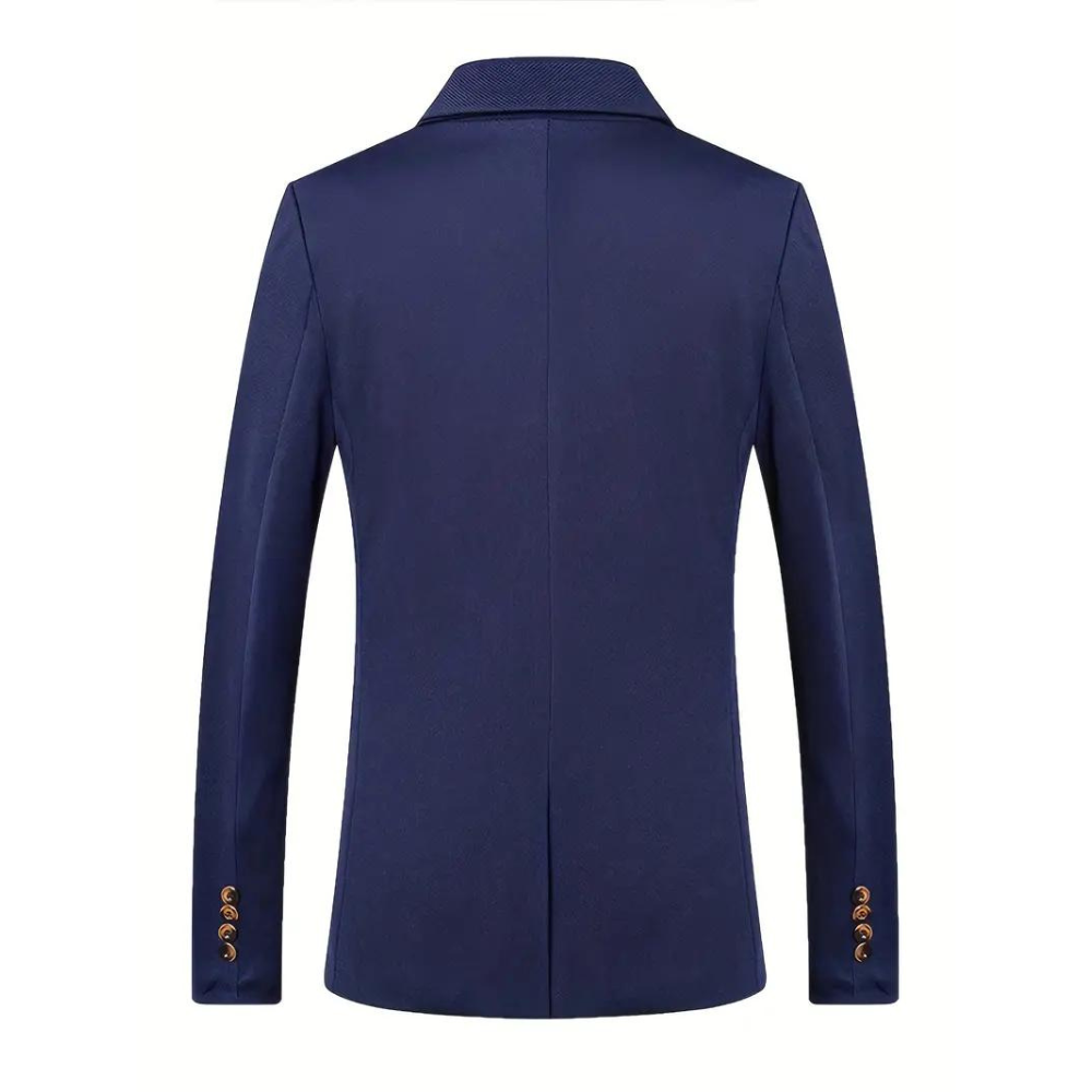 Slim Fit Herenblazer met Klassieke Revers