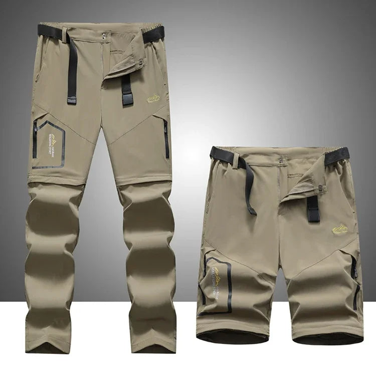 Sneldrogende Outdoorbroek Heren met Afritsbare Pijpen
