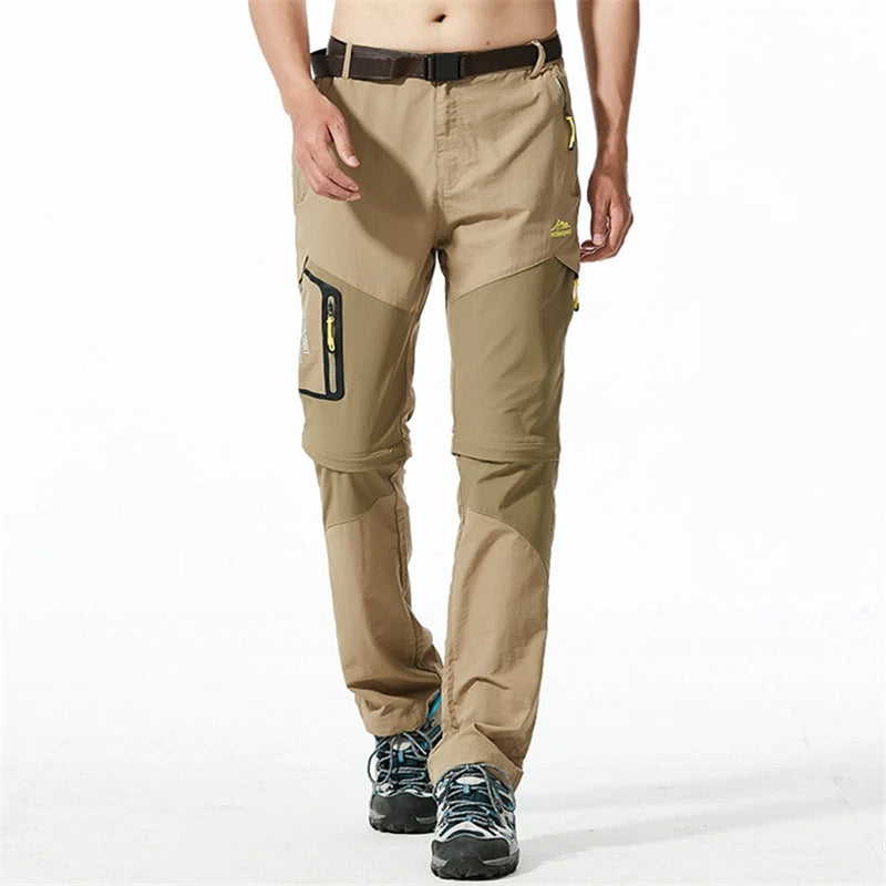Sneldrogende Outdoorbroek Heren met Afritsbare Pijpen
