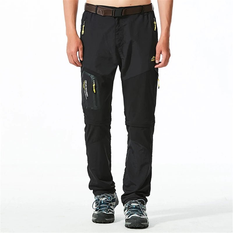 Sneldrogende Outdoorbroek Heren met Afritsbare Pijpen