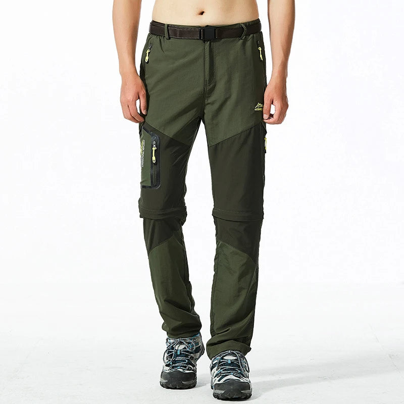 Sneldrogende Outdoorbroek Heren met Afritsbare Pijpen